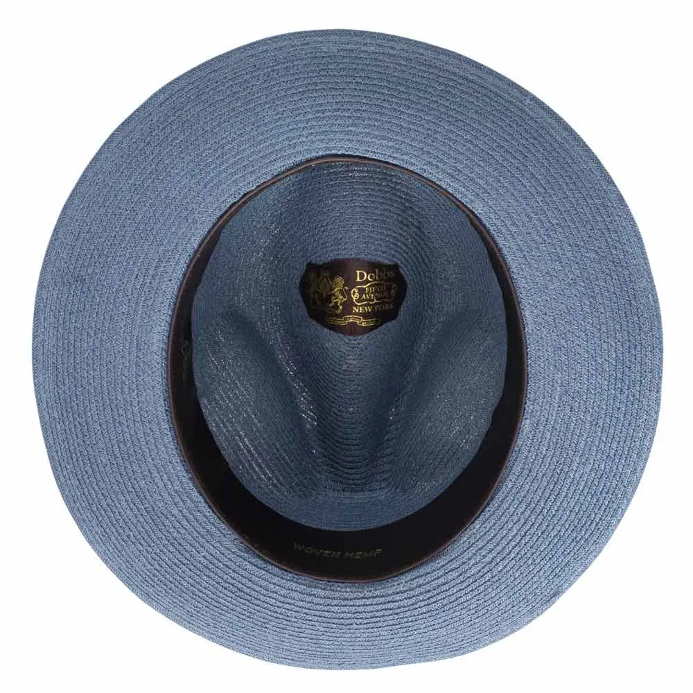 Dobbs Side Eye Turquoise Hemp Hat