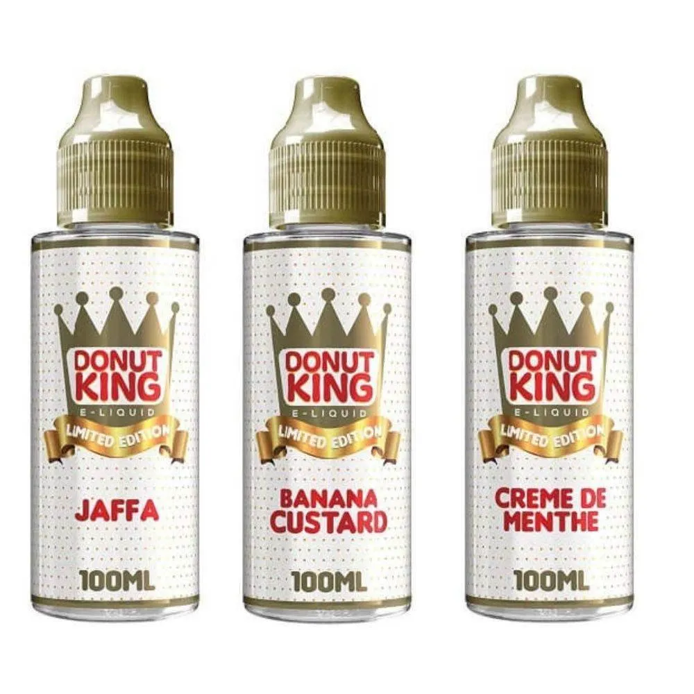 DONUT KING LIMITED EDITION 100ML SHORT FILLS E-LIQUID