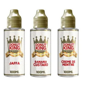 DONUT KING LIMITED EDITION 100ML SHORT FILLS E-LIQUID