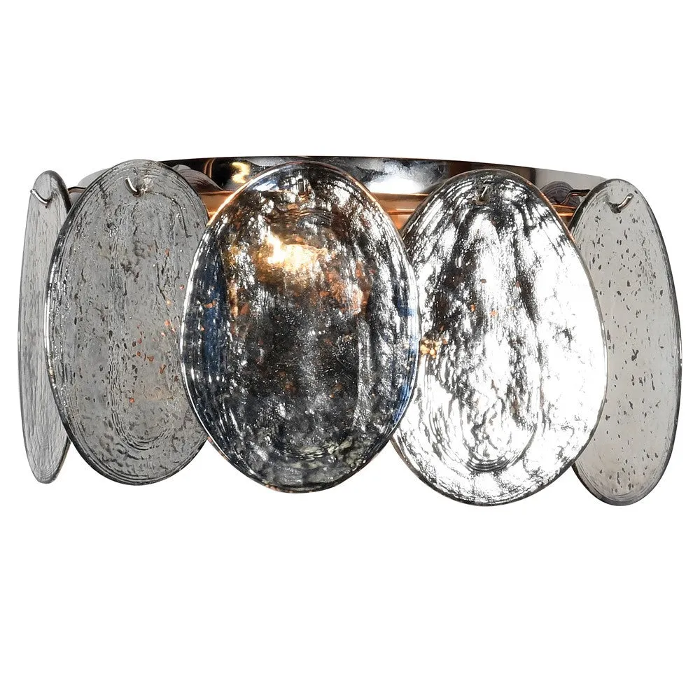 Dwell Leaves Wall Light - Silver
