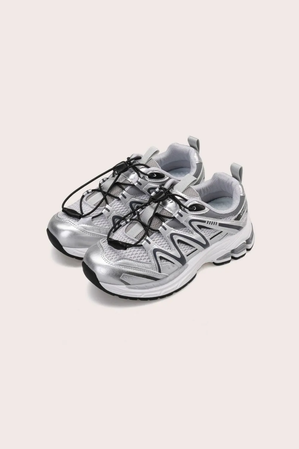 Elastic Lock Laces Mesh Breathable Athletic