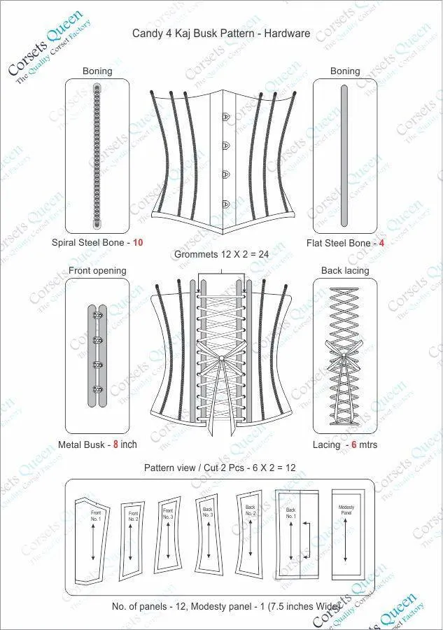 Emerie Underbust Corset