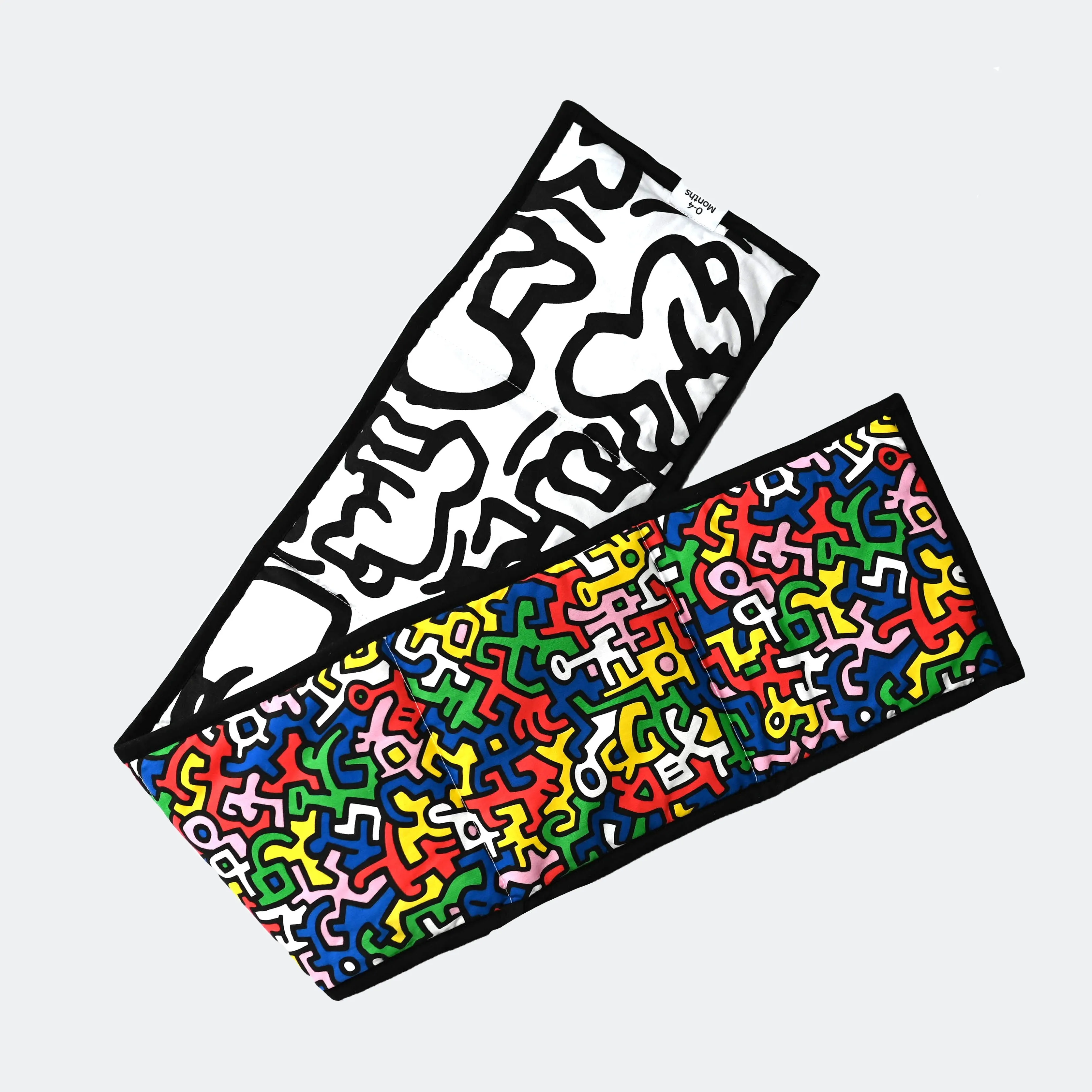 ETTA LOVES x KEITH HARING SENSORY STRIP - reversible newborn to 4 months / 5  months