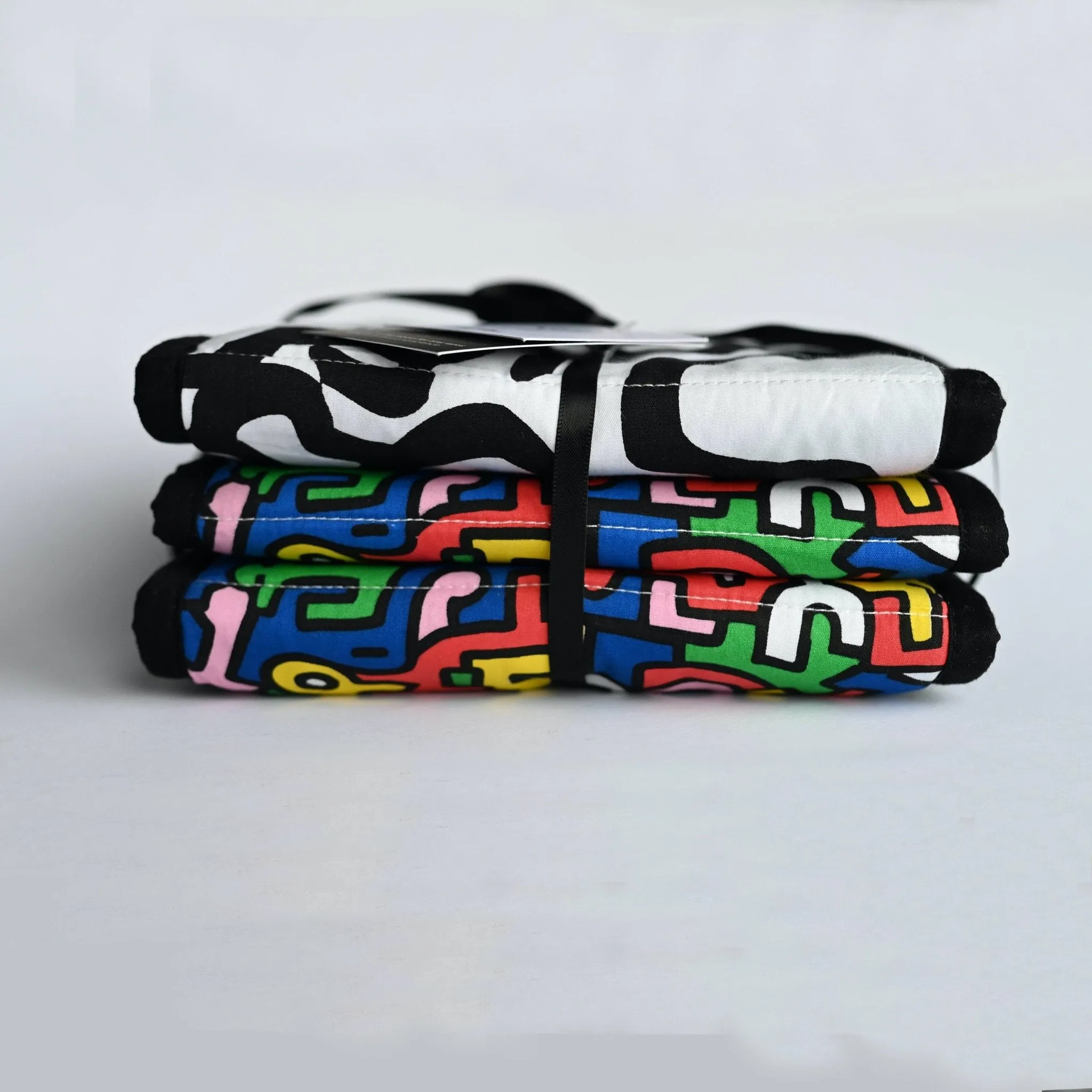 ETTA LOVES x KEITH HARING SENSORY STRIP - reversible newborn to 4 months / 5  months