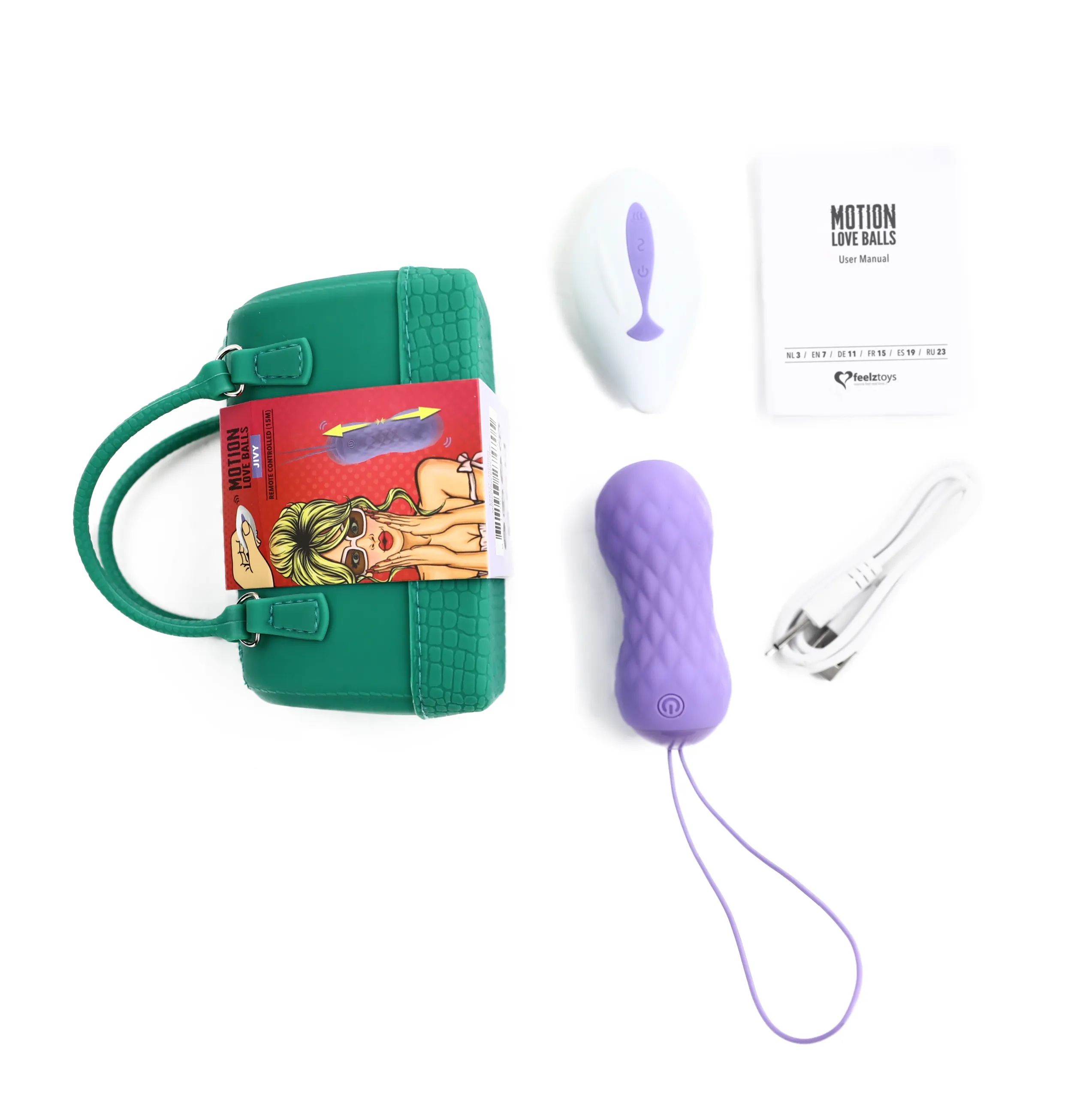 FeelzToys - Remote Controlled Motion Love Balls Jivy