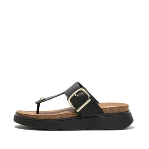 FitFlop Gen-FF Buckle Leather Toe Post Sandals