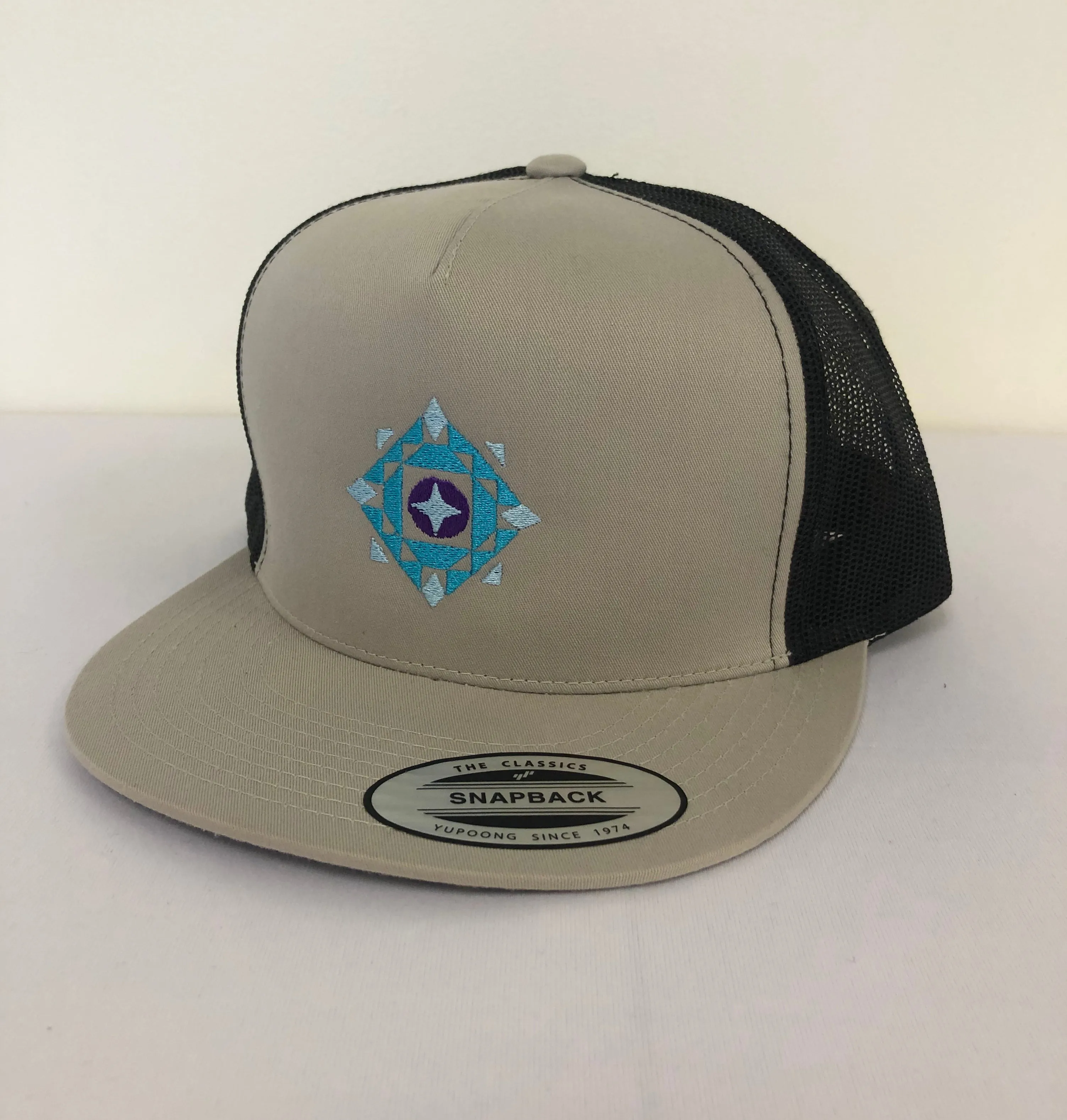 Flat Bill Trucker Hat