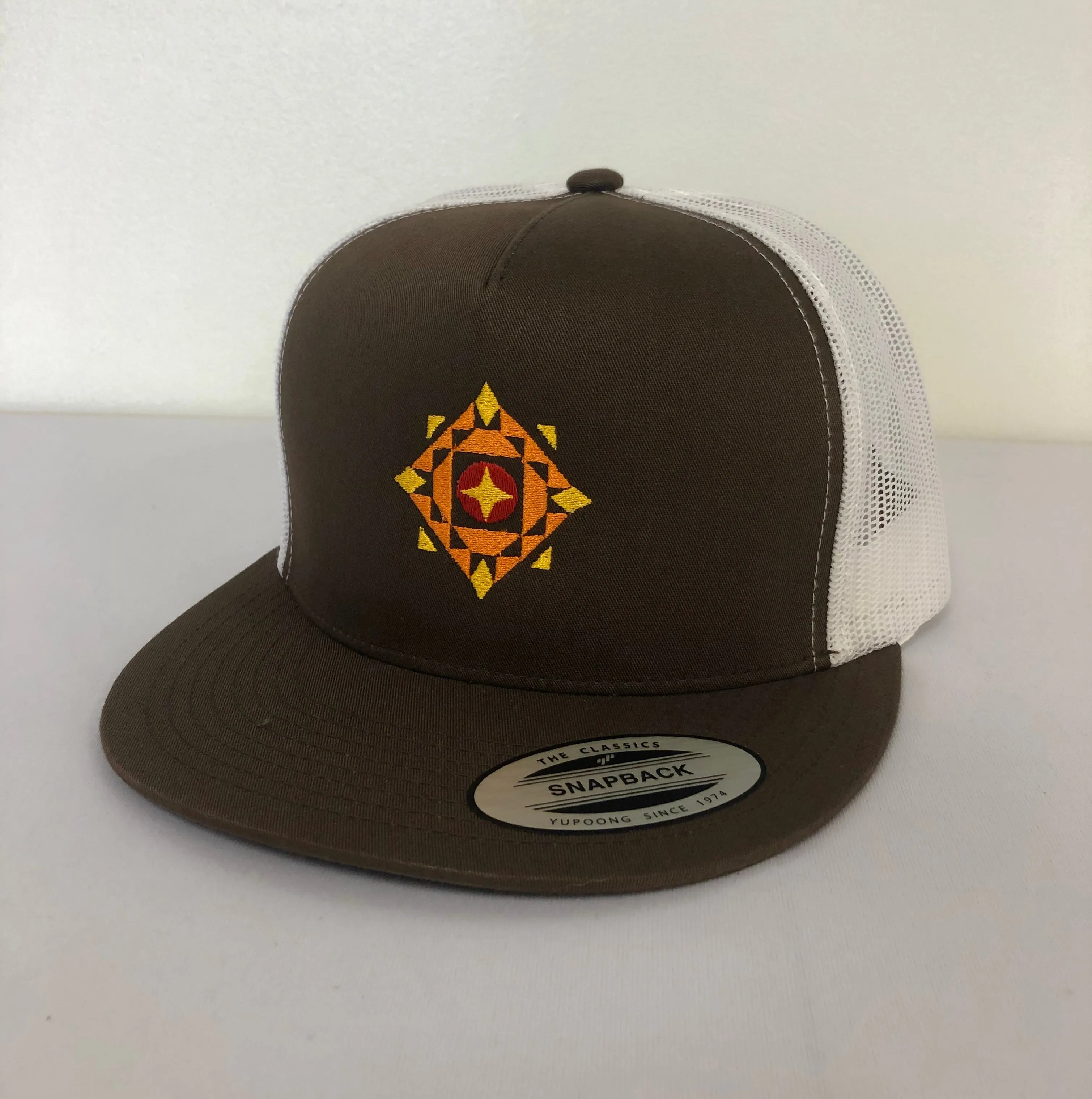 Flat Bill Trucker Hat