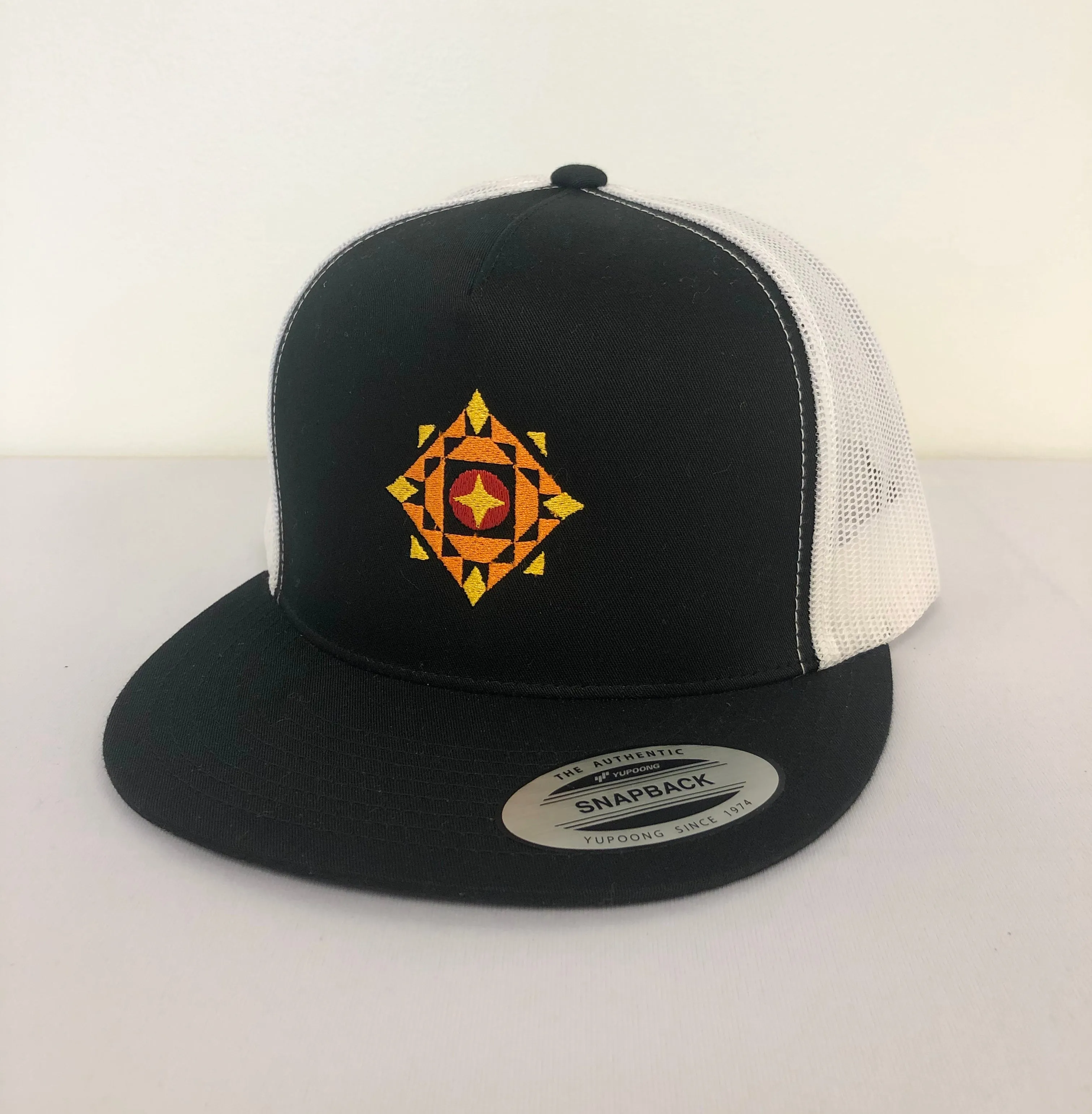 Flat Bill Trucker Hat