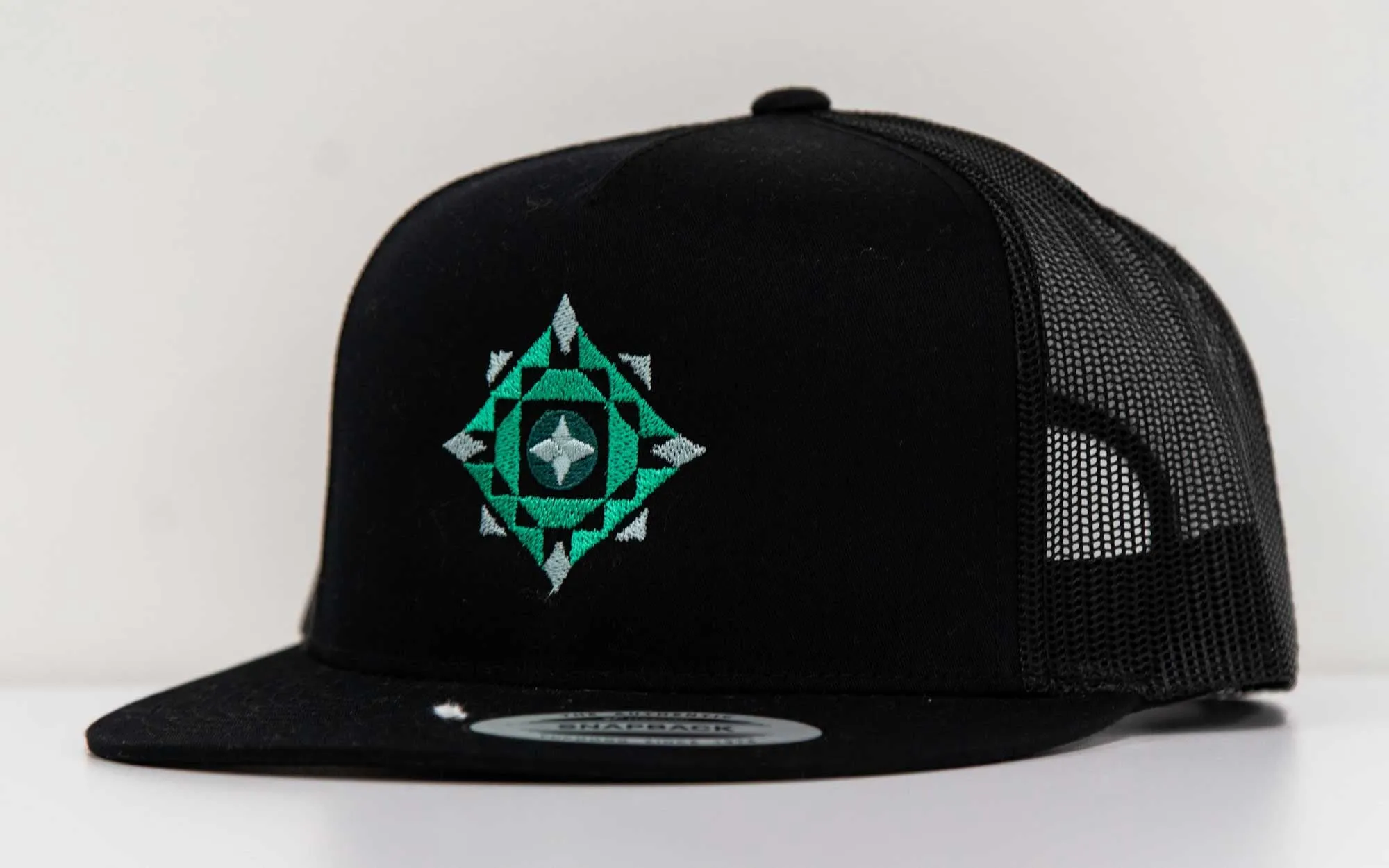 Flat Bill Trucker Hat