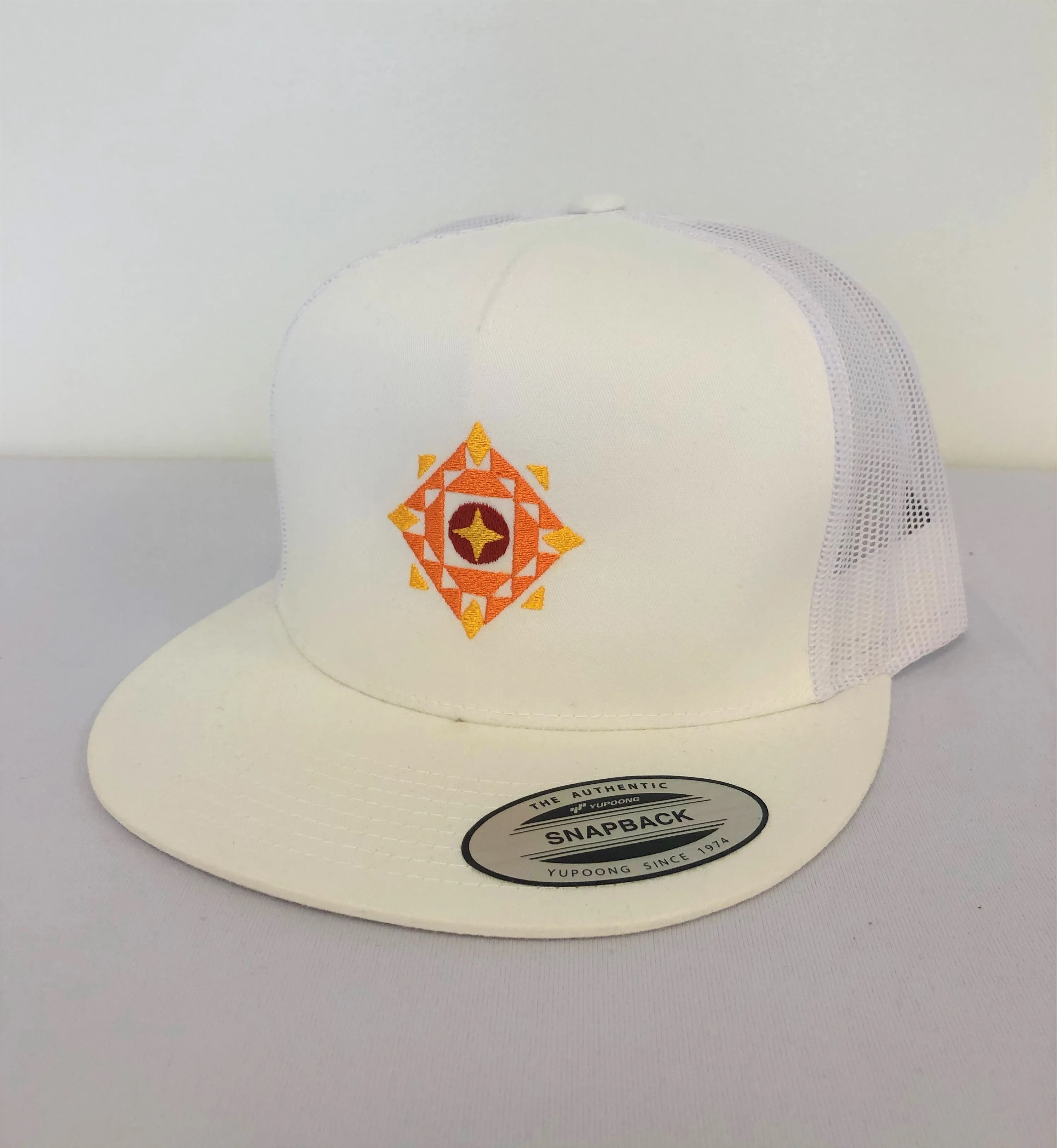 Flat Bill Trucker Hat