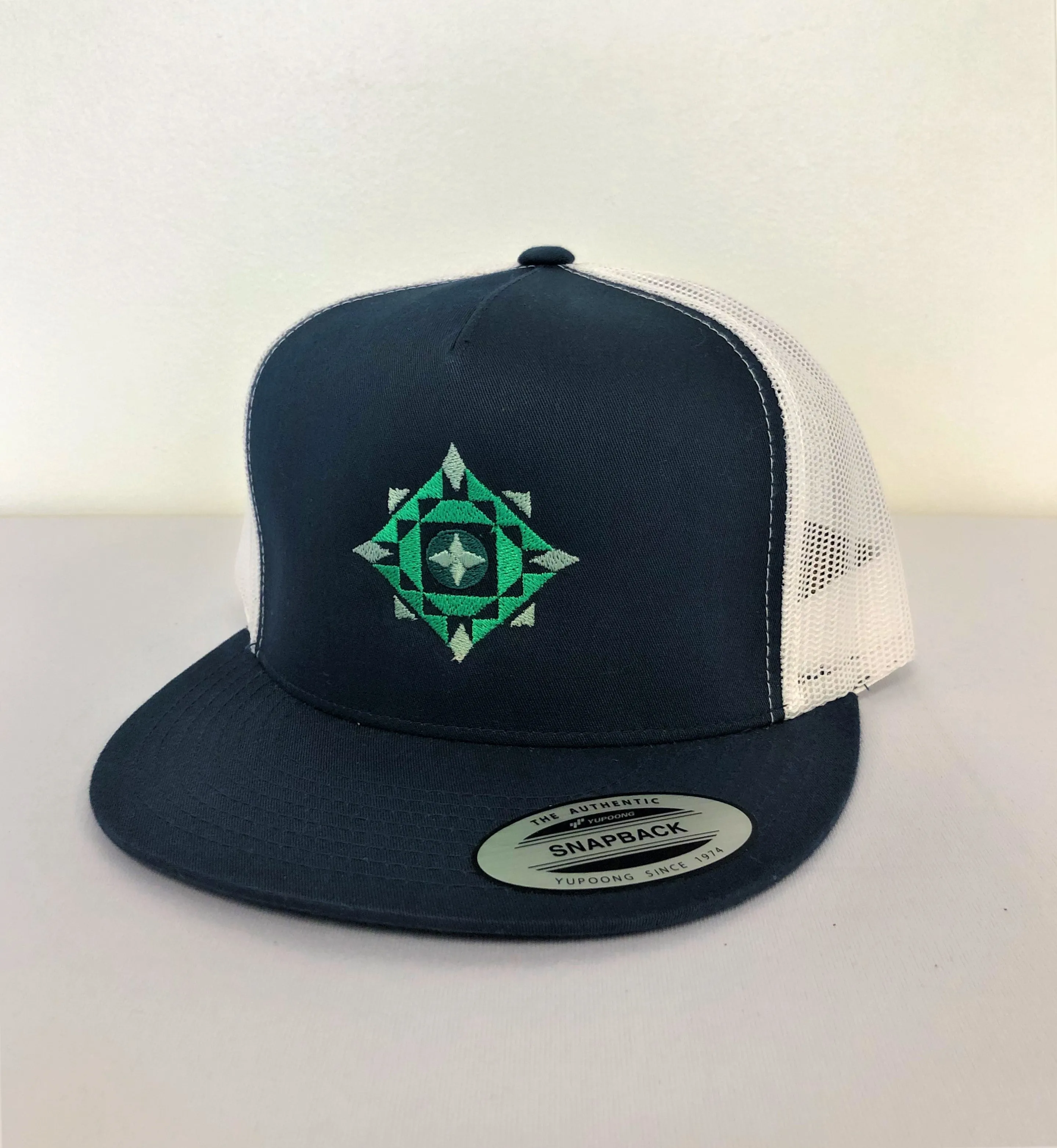 Flat Bill Trucker Hat