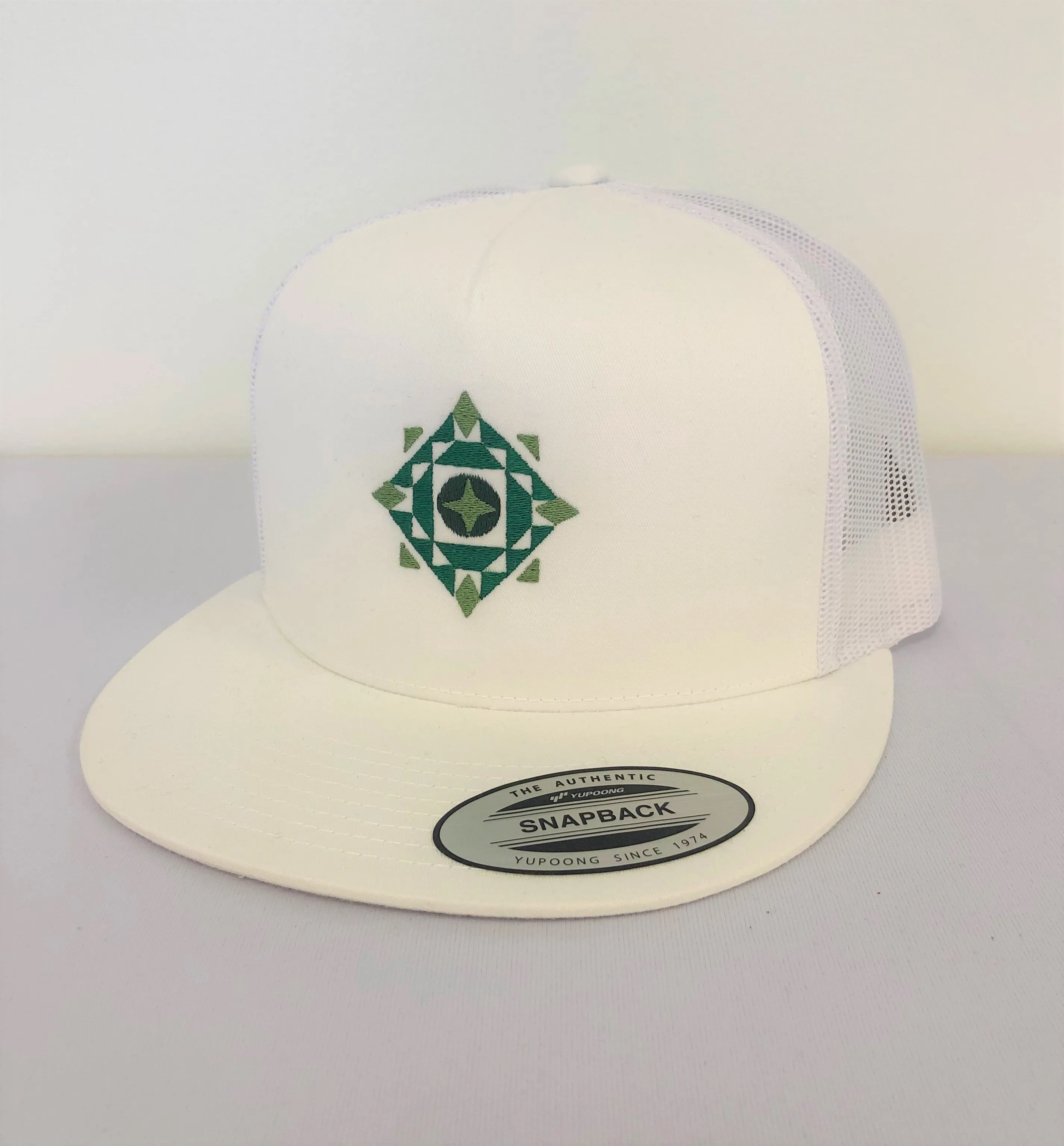 Flat Bill Trucker Hat