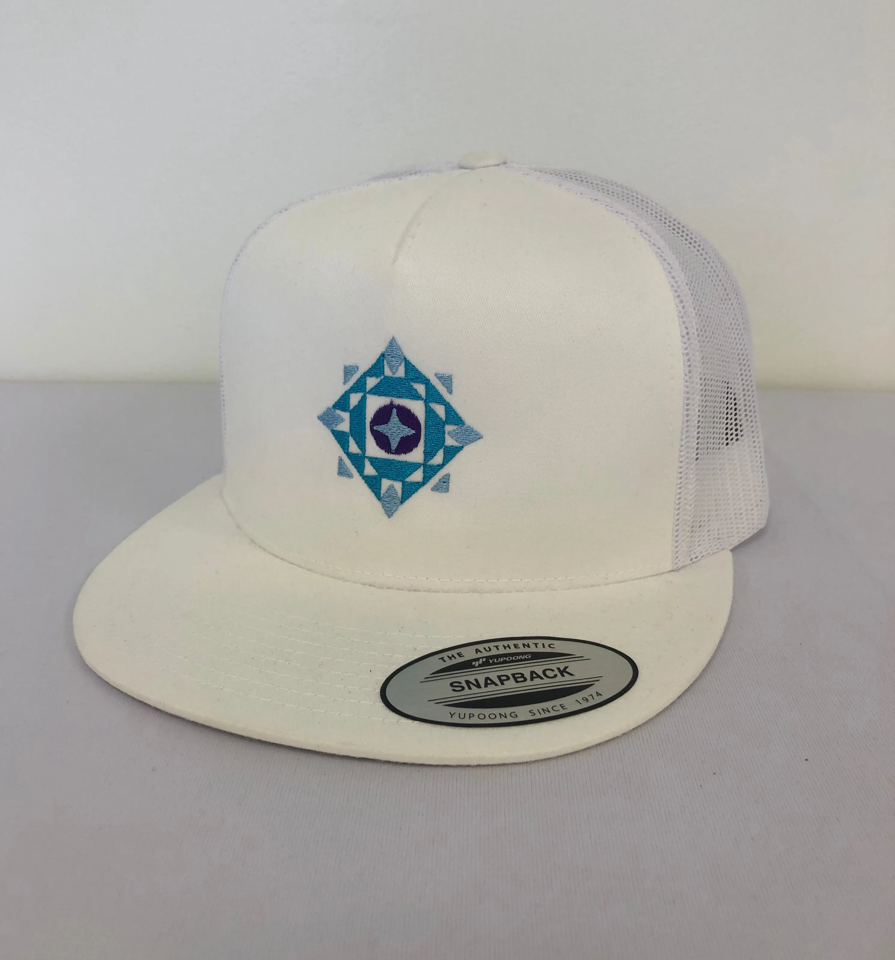 Flat Bill Trucker Hat