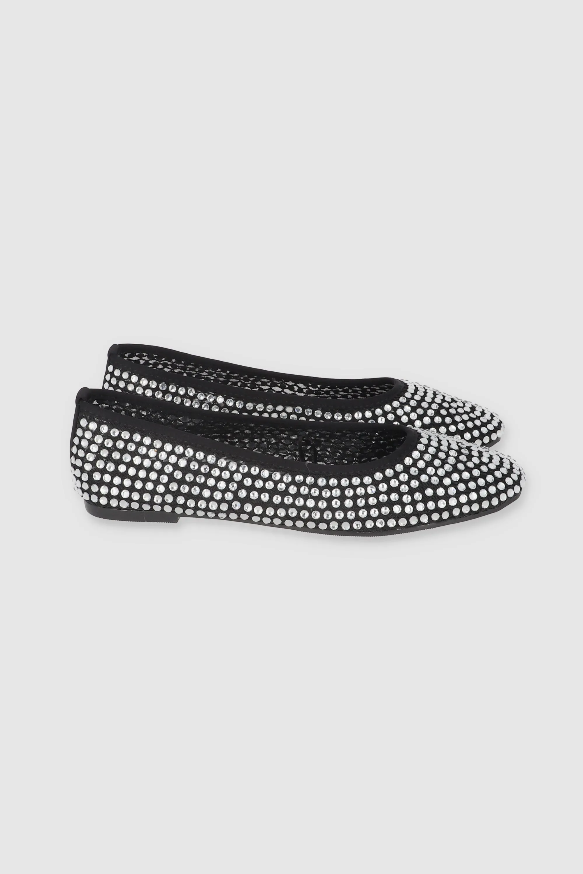Flat punta rebanada brillos grandes