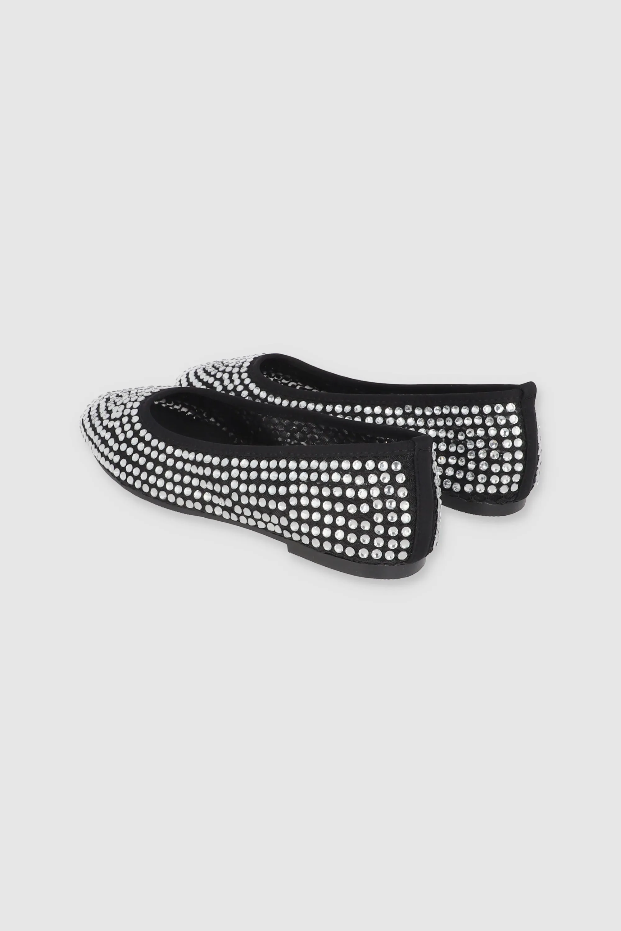 Flat punta rebanada brillos grandes
