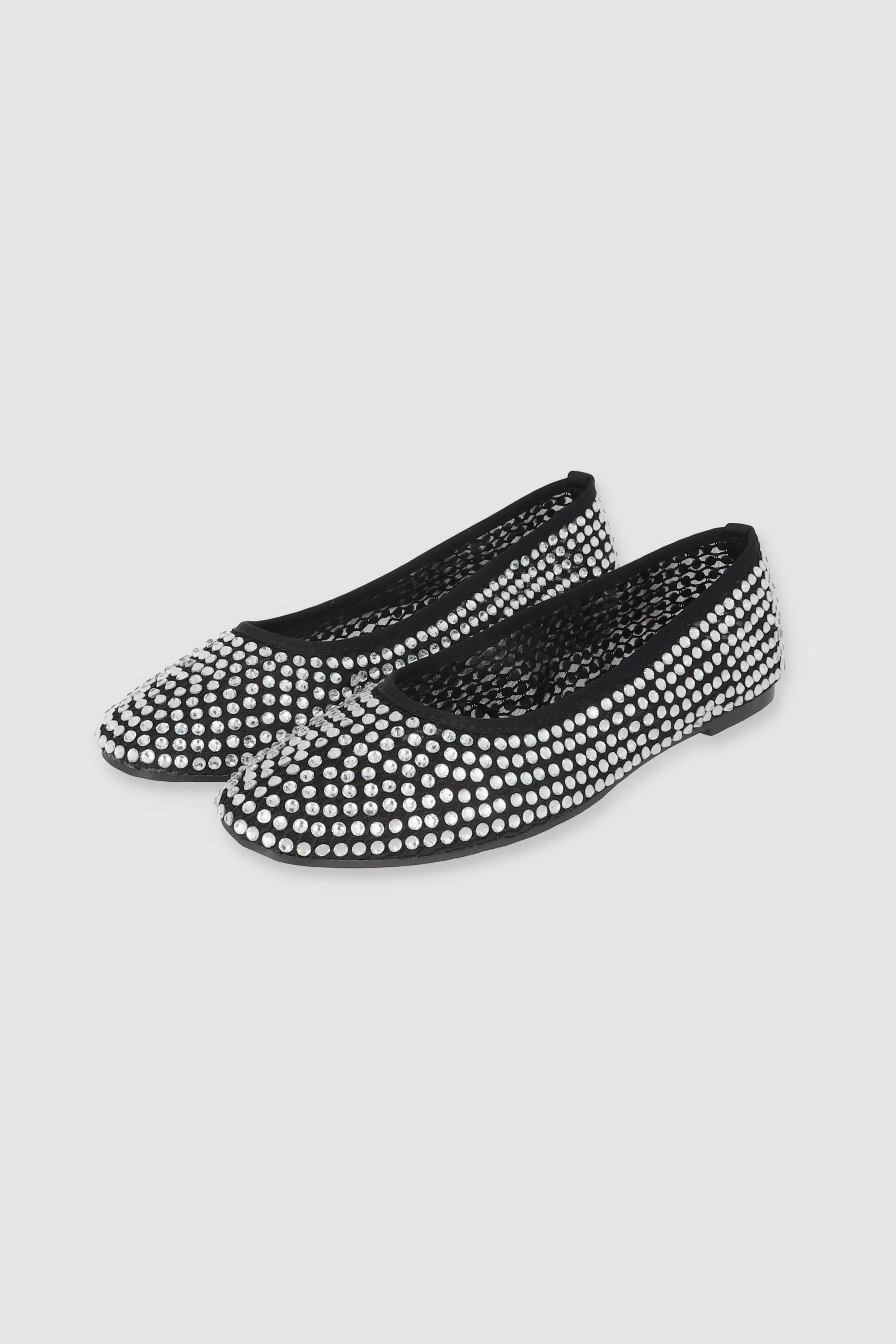 Flat punta rebanada brillos grandes