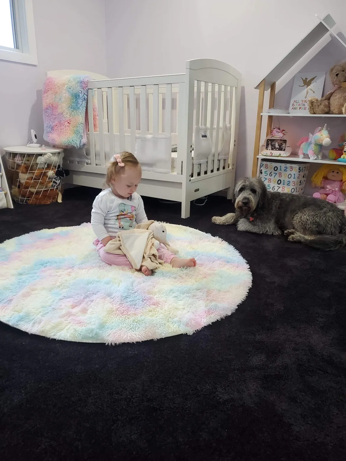 Fluffy Unicorn Mat