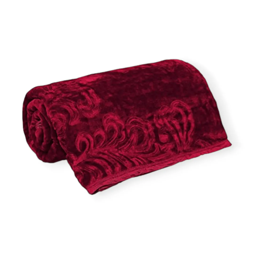 Fox Blanket 1 Ply Queen Bed