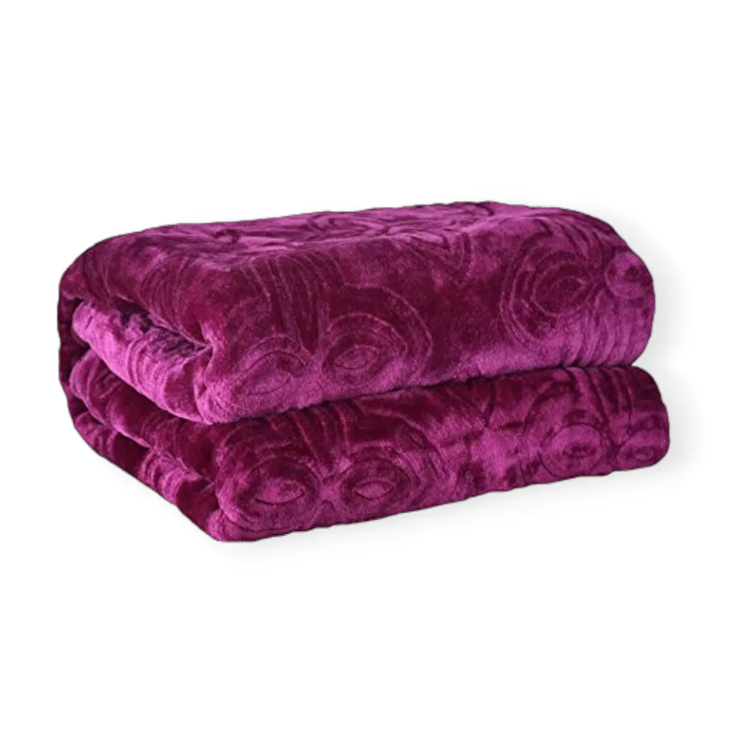 Fox Blanket 1 Ply Queen Bed