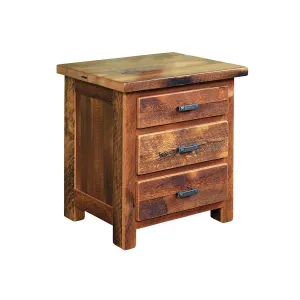 Fullerton Reclaimed Barnwood Nightstand