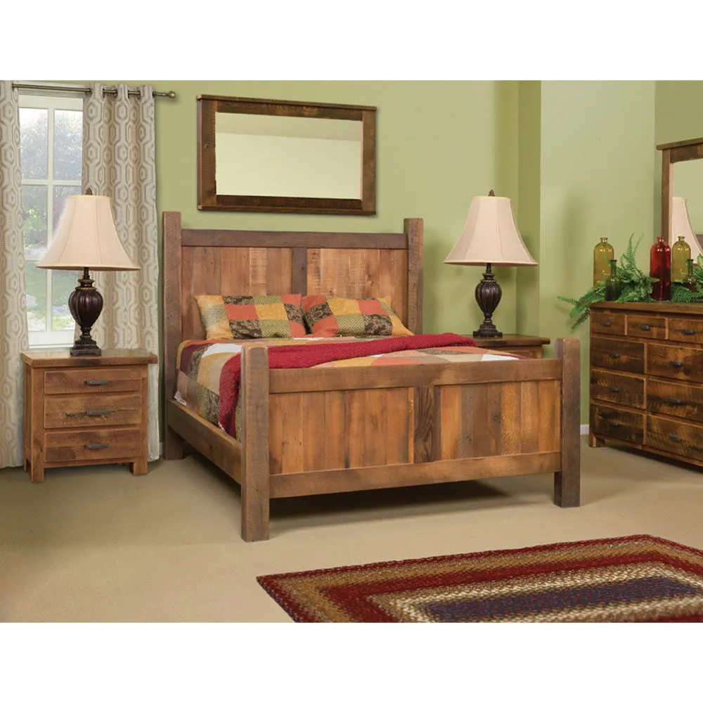 Fullerton Reclaimed Barnwood Nightstand