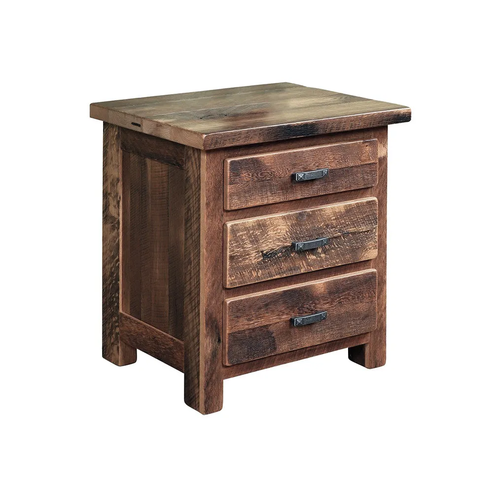 Fullerton Reclaimed Barnwood Nightstand