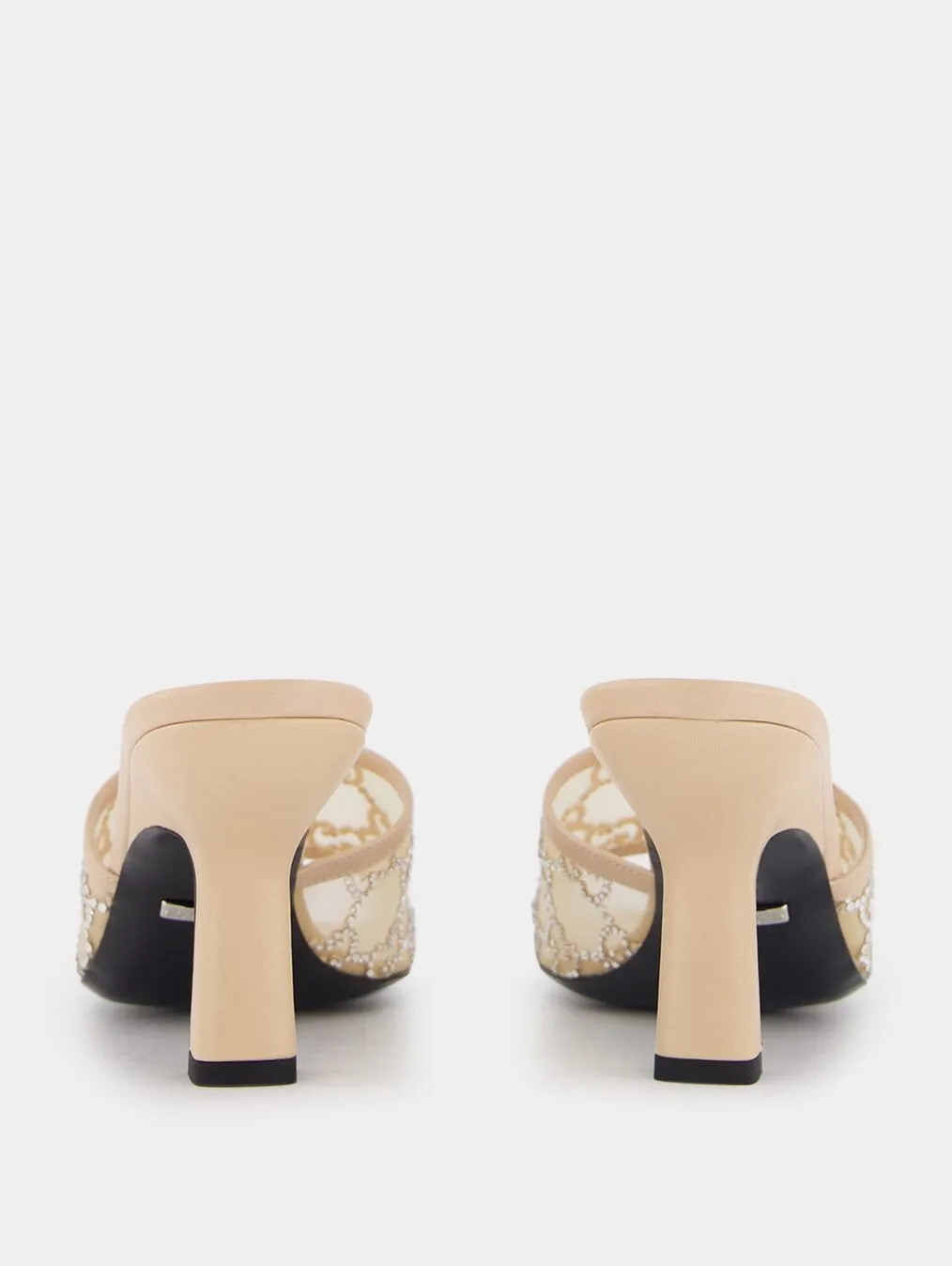 GG 76mm Rhinestone Mules
