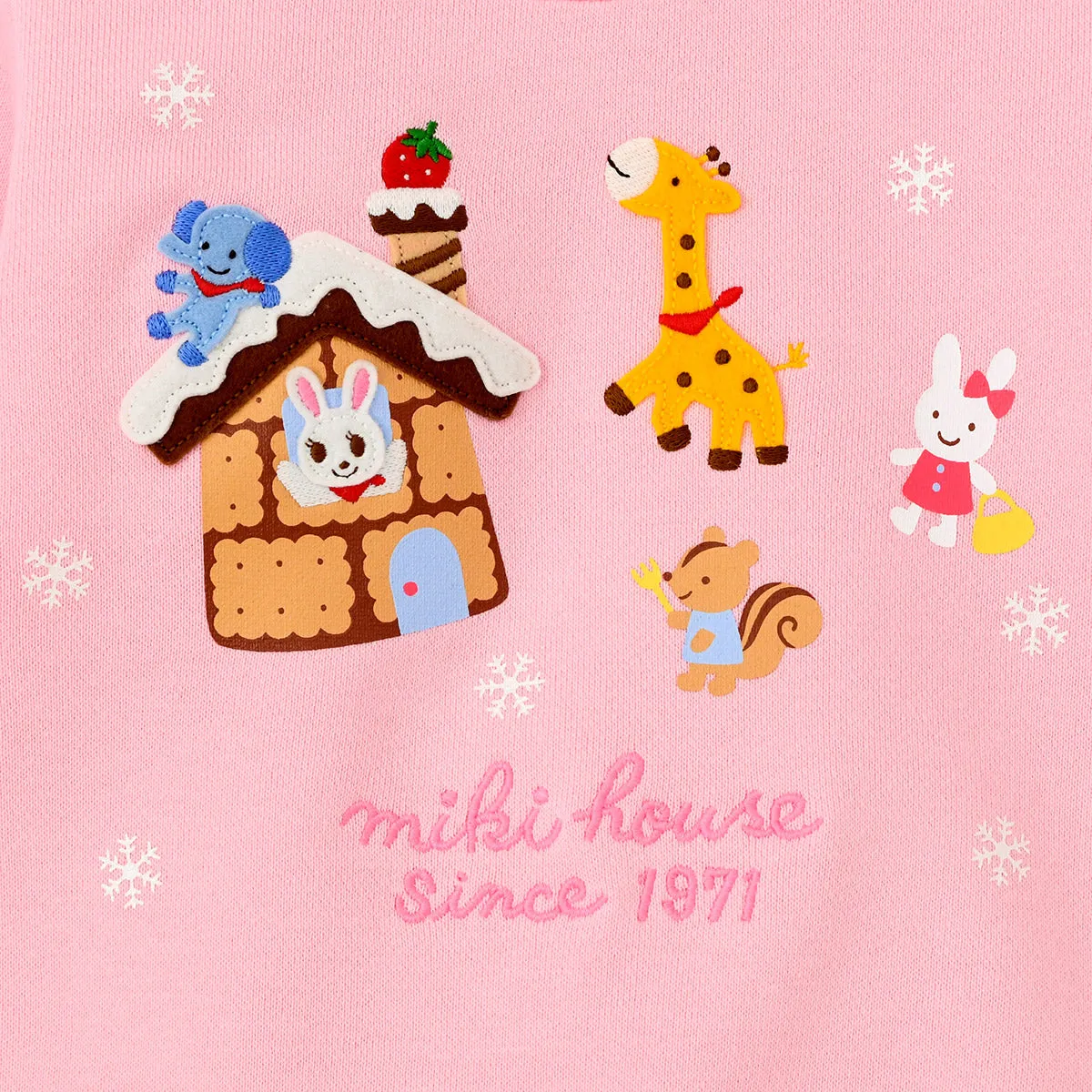 Gingerbread House Patches Sweatshirt