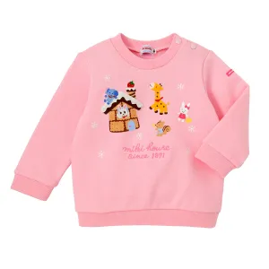 Gingerbread House Patches Sweatshirt