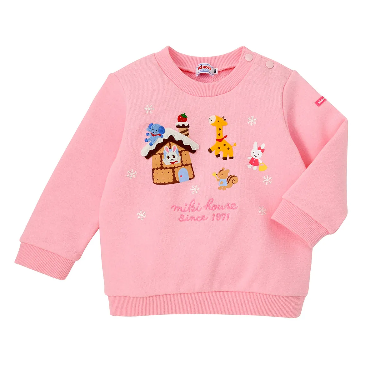 Gingerbread House Patches Sweatshirt