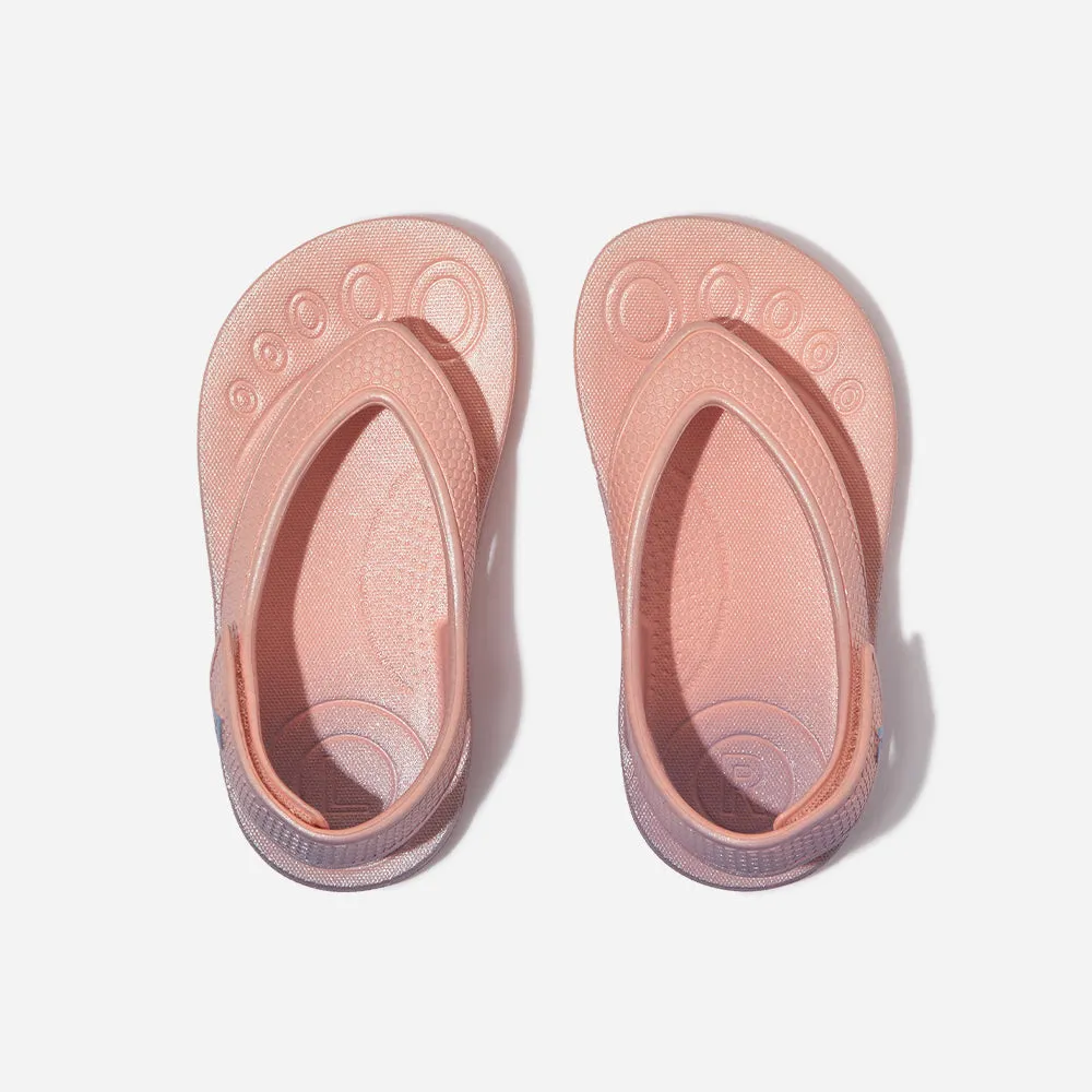 Giày Sandal Trẻ Em Fitflop Iqushion Toddler Iridescent - Hồng