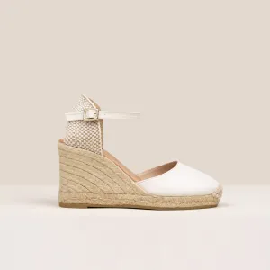 GLOBAL White espadrilles