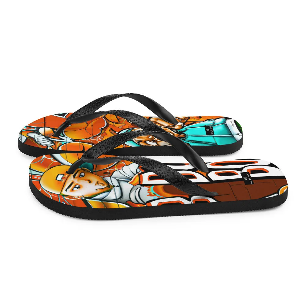 Graffiti on Acid (v5) Flip-Flops