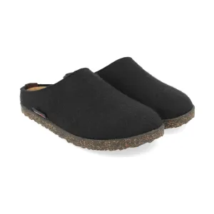 Haflinger Manhattan Slippers - Black