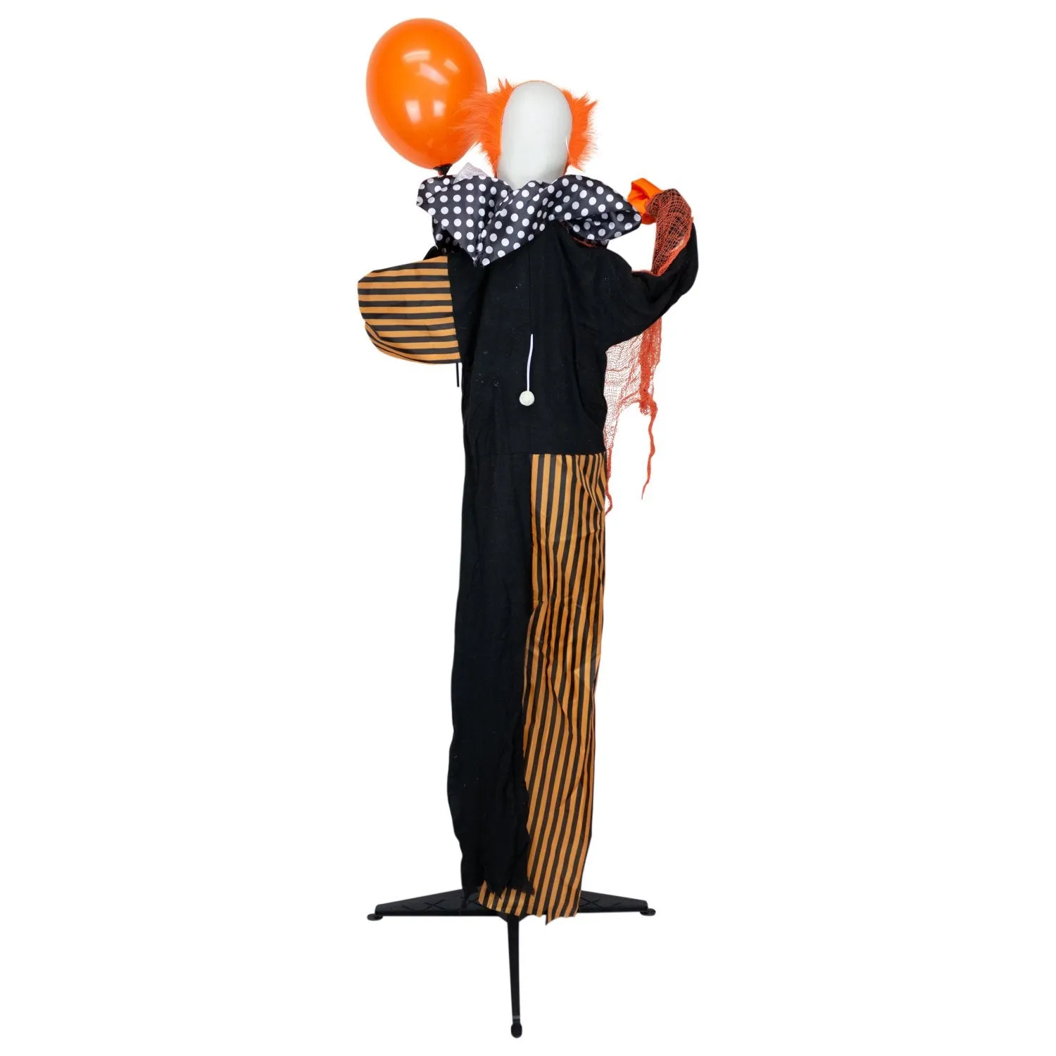 Halloween Animatronics Sound-Activated Clown with Balloon Decoration