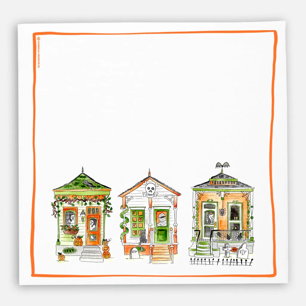 Halloween House Kitchen Towel