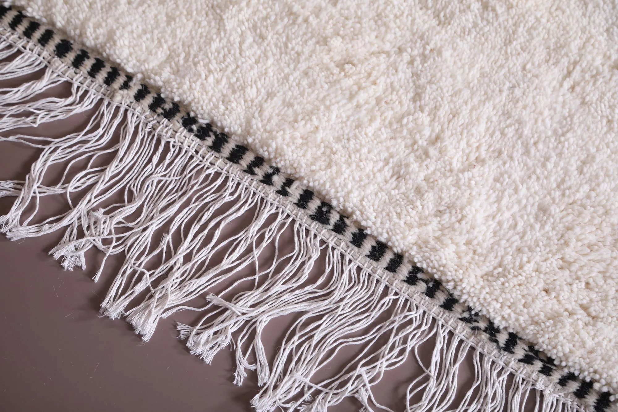 Handmade Moroccan Rug - Berber custom Carpet - Wool rug