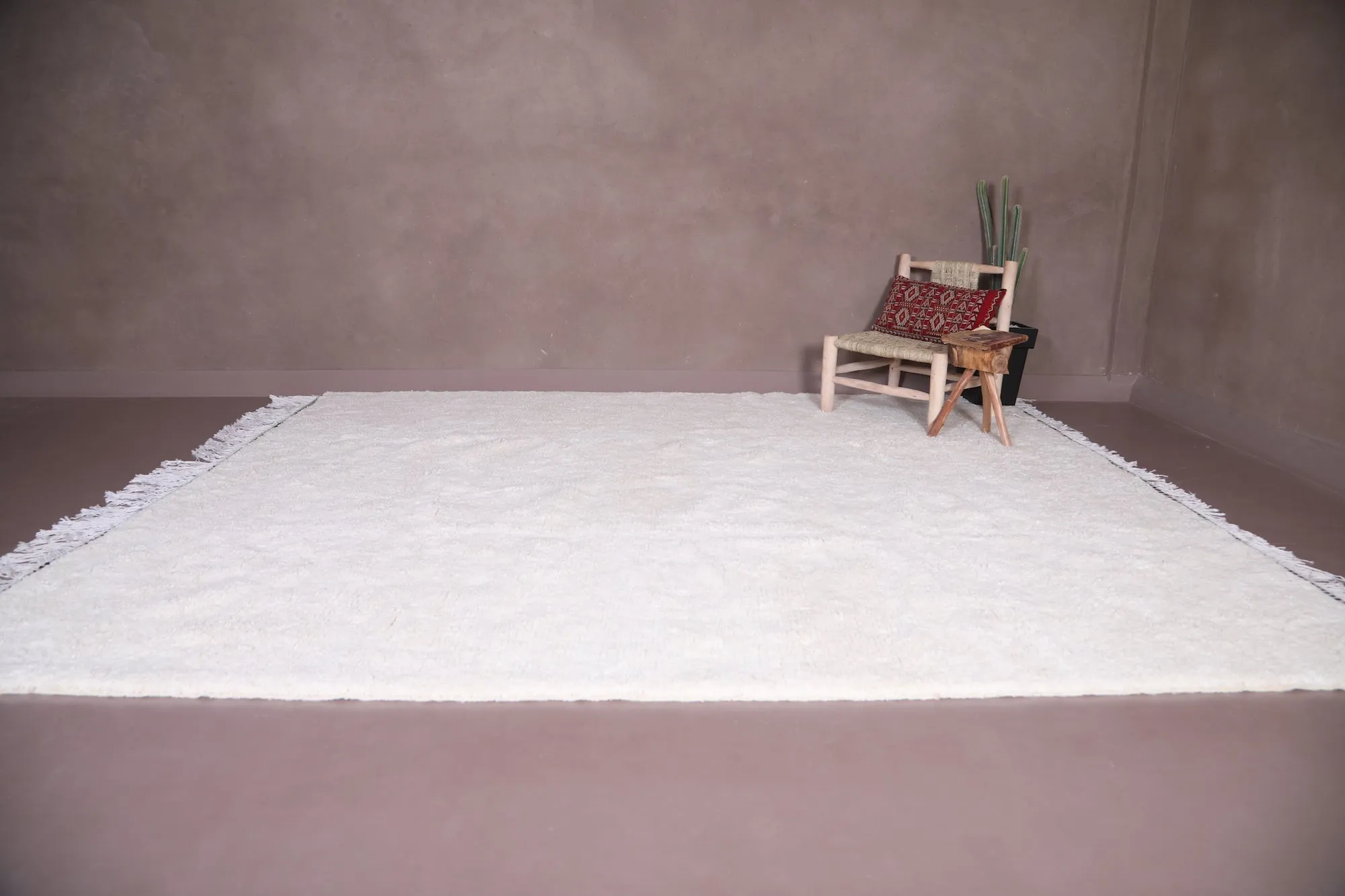 Handmade Moroccan Rug - Berber custom Carpet - Wool rug