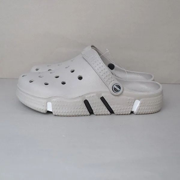 High Quality Summer Sandals Classic Outdoor Non-slip Slippers. (Grey Color) Size (43)