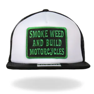 Hot Leathers GSH1018 Smoke Weed Trucker Hat