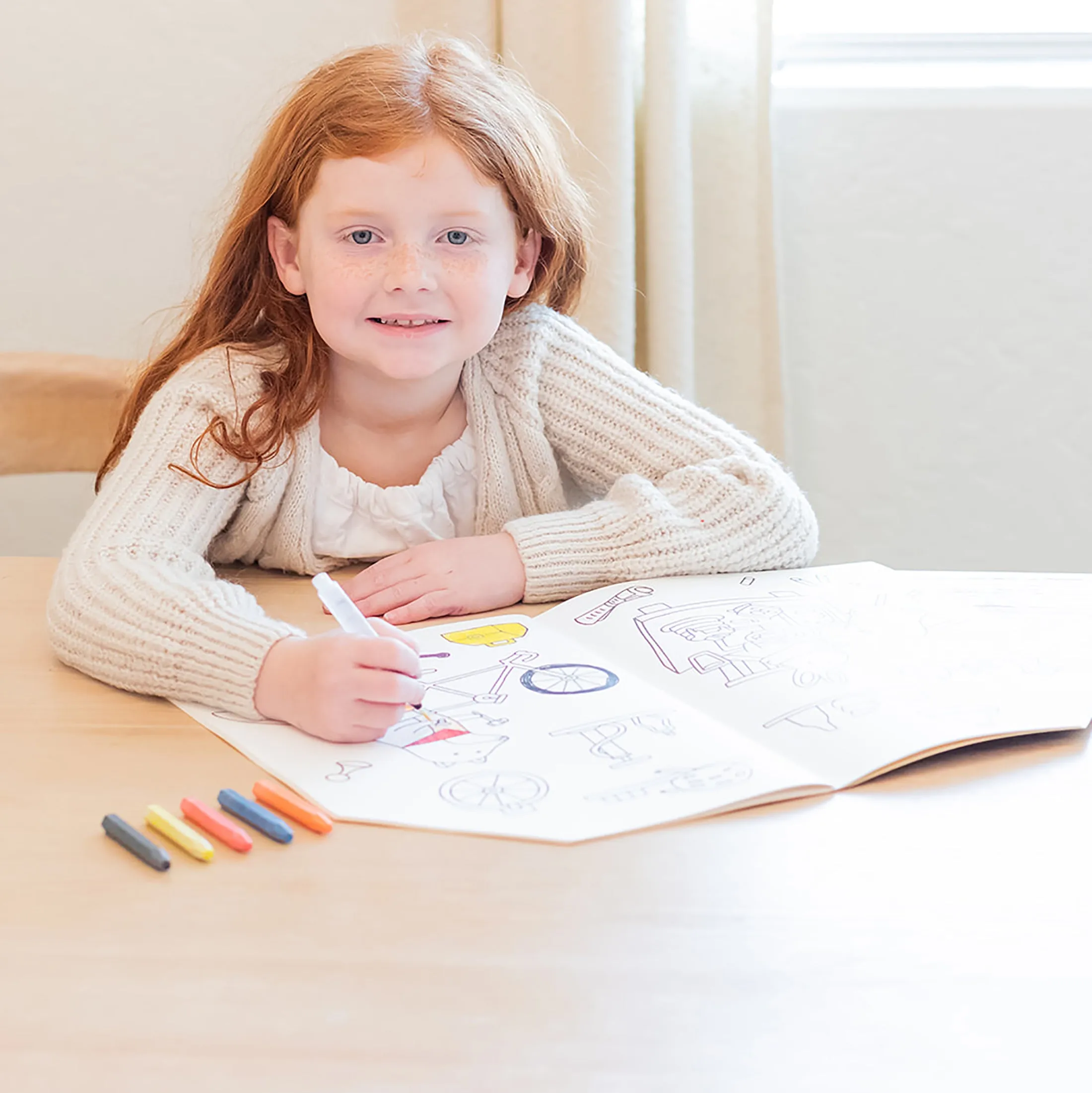 House Shaped Giant Coloring Book