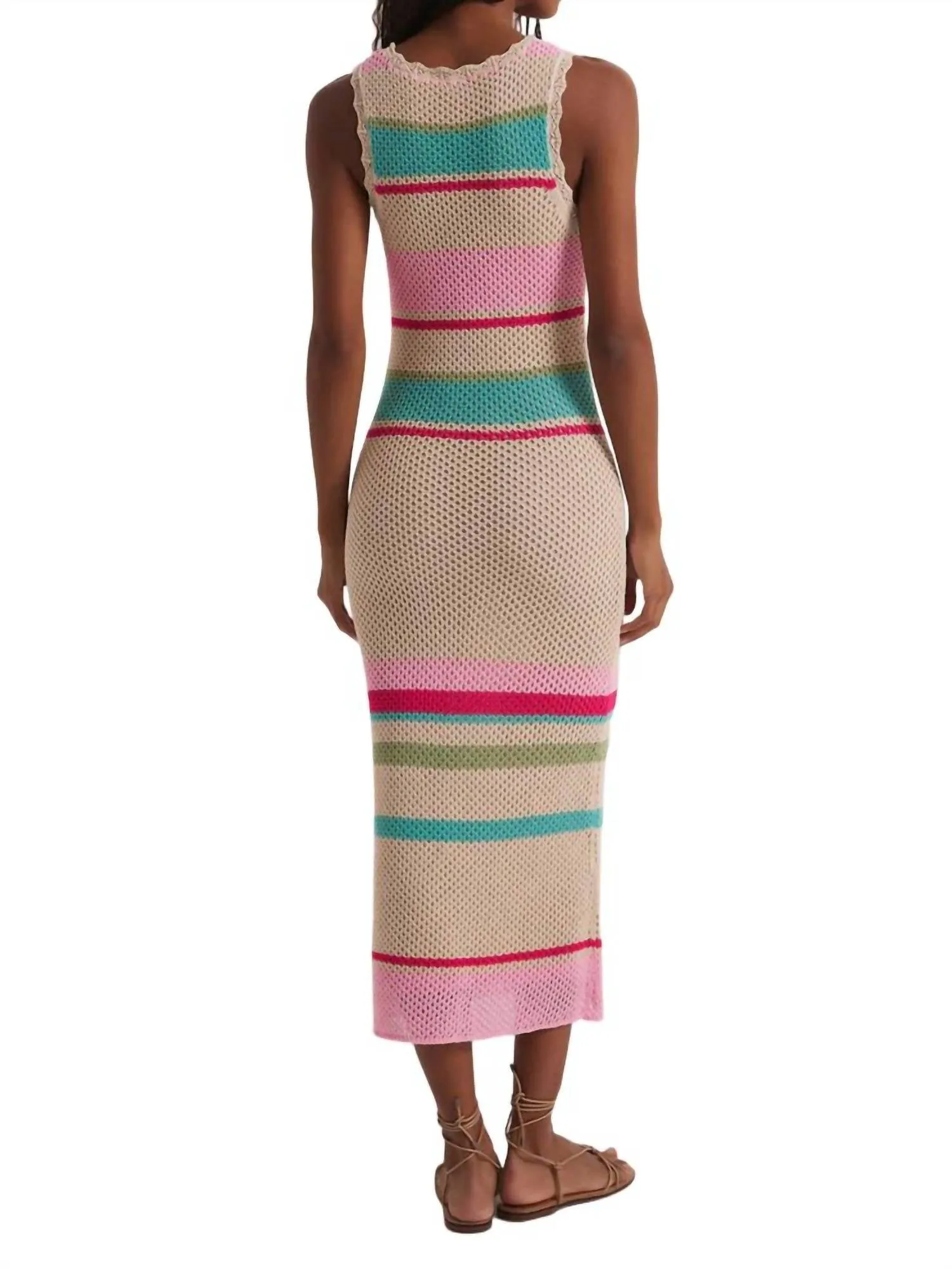 Ibiza Stripe Sweater Dress