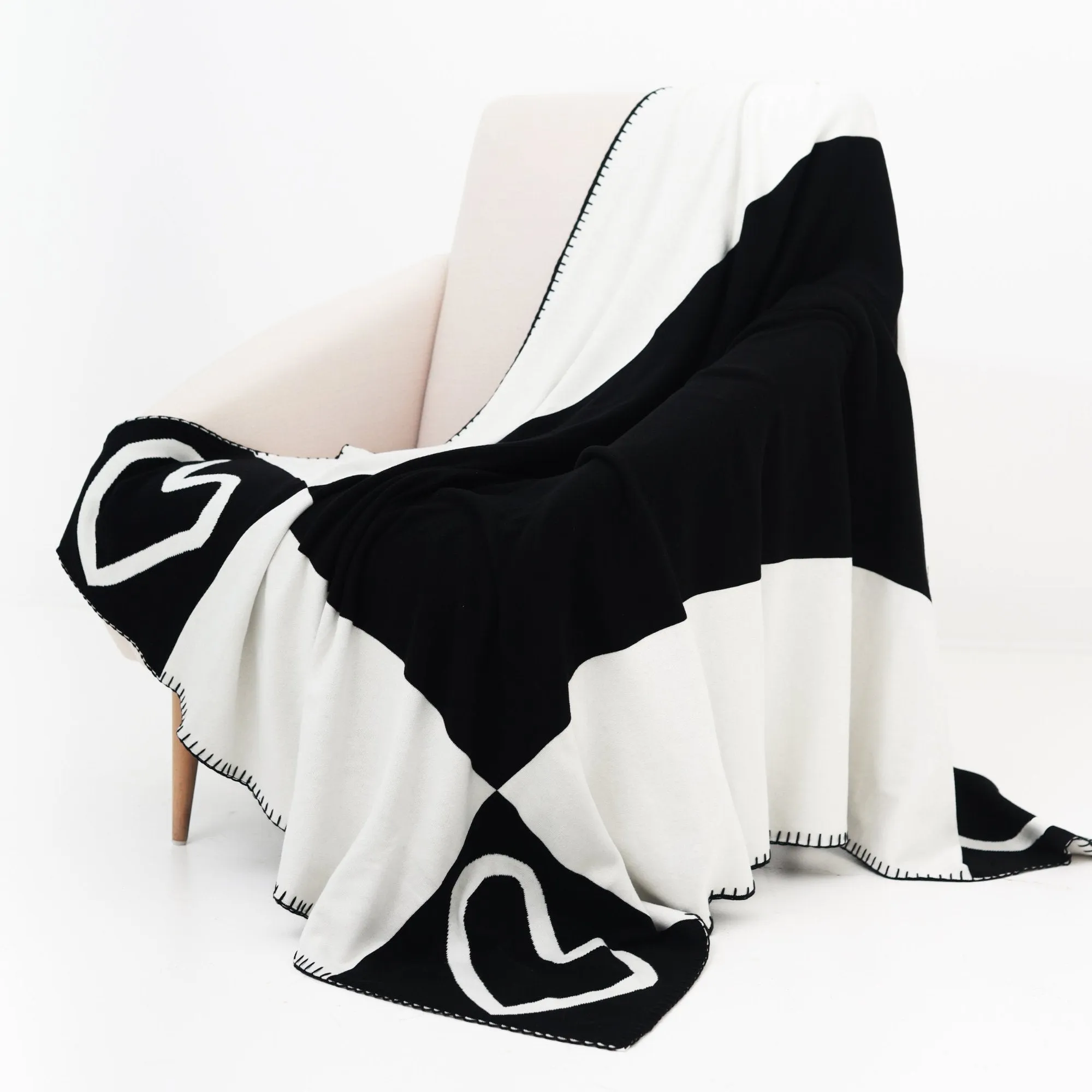 Imperfect Heart Quad Blanket