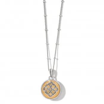 Interlok Noir Reversible Necklace JM3903