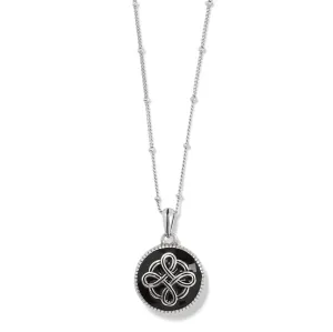Interlok Noir Reversible Necklace JM3903