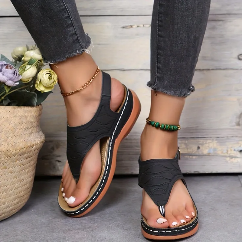 Jane - Casual leather orthopedic sandals