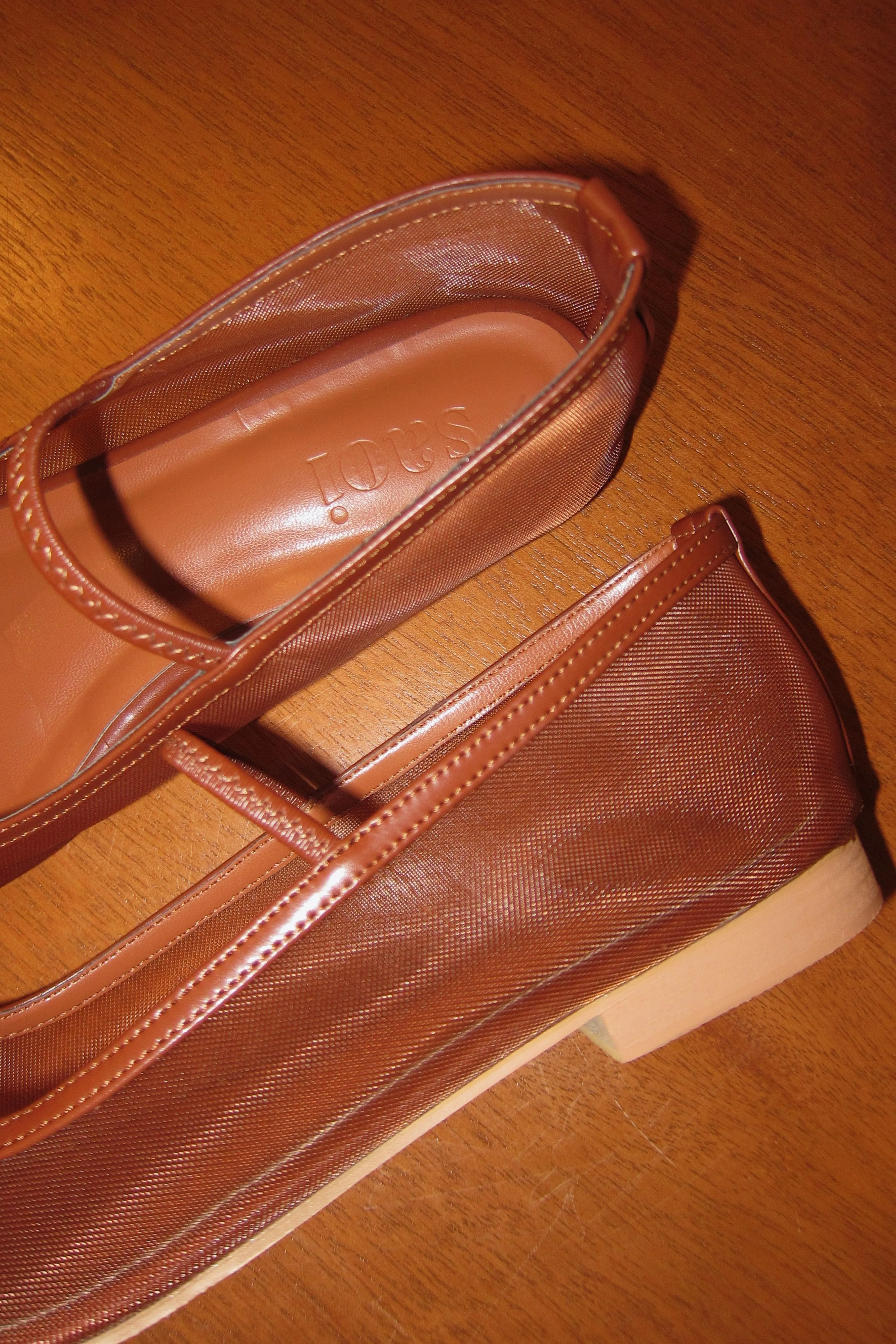 Janet Flats in Caramel