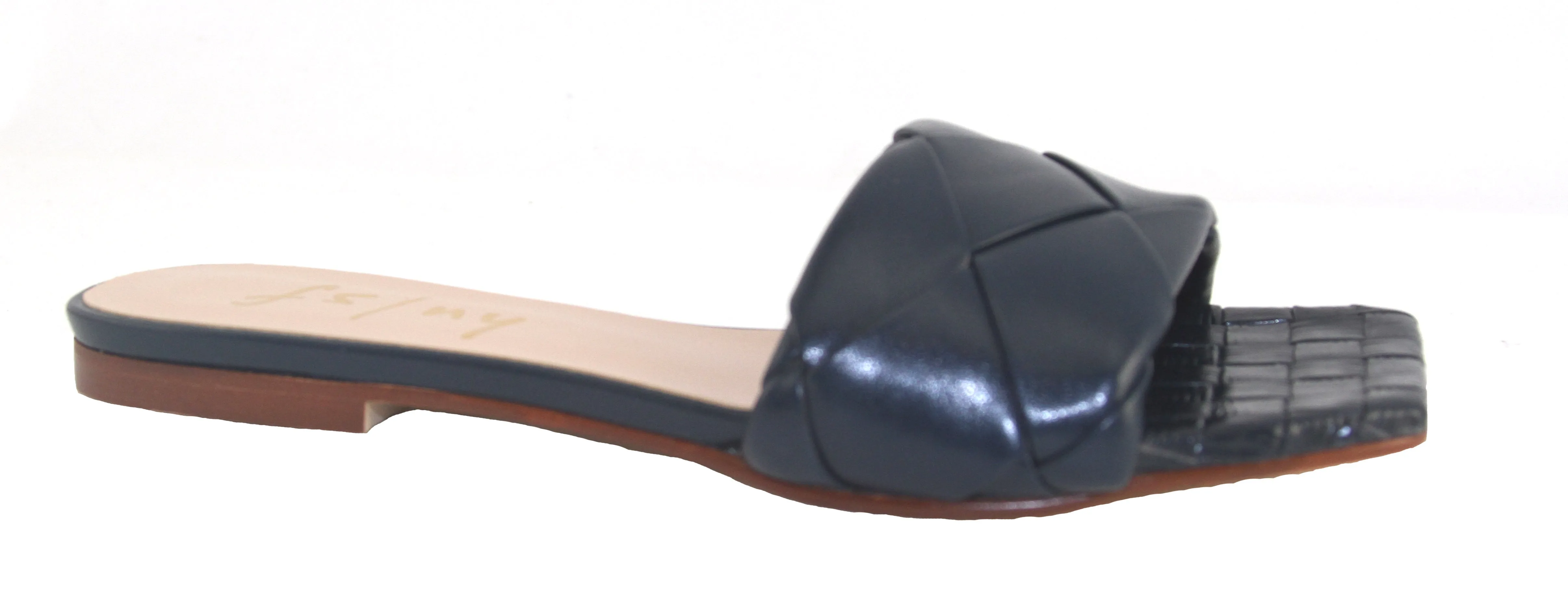 Jolene - Navy Leather
