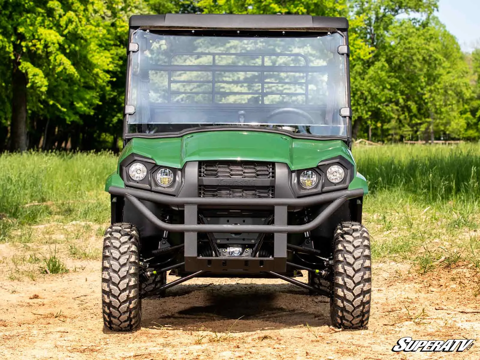 KAWASAKI MULE PRO-MX SCRATCH-RESISTANT FULL WINDSHIELD